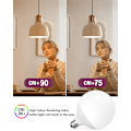 Pikkukuva 2 / 5: G120-maapallolamppu - Led-lamppu - 15 W (vastaa 150 W) - Led-lamput - Päivänvalo 6500 K - Ei himmennettävä - E27-kanta