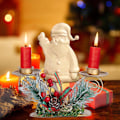 Miniatyrbilde 2 av 5: Julelysestake i metall