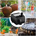 Miniatyrbillede 5 af 5: 48GPH [180L/H] 3W ultra-stille vandpumpe