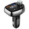 Miniatyrbillede 1 af 5: T61 Bluetooth Håndfri Bil Kit MP3 Afspiller QC3.0 USB Oplader FM Transmitter
