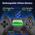 Miniatyrbillede 4 af 5: Support Bluetooth trådløs gamepad-controller kompatibel med Nintendo Switch Pro/ Switch Oled /switch Lite Pc Controle