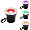Pikkukuva 2 / 5: 3W 12V P67 Vedenpitävä Maisemavalo (RGB) Punainen Valo