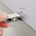 Miniatyrbilde 3 av 5: 30 stk rustfrie klesklyper, sklisikre klesklyper i metall