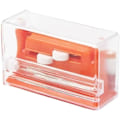 Miniatyrbillede 2 af 3: Automatisk nåletråder med dobbelt hul, sytrådningsværktøj, til syning af tøj DIY håndværk (Orange)