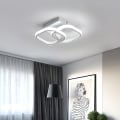 Miniatyrbild 3 av 5: LED-taklampa, 20W 6000K kall vit Dia 24CM, vit