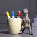 Miniatyrbillede 2 af 2: Dinosaur Blyantholder Pen Kop Desk Organizer Athlon