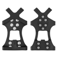 Miniatyrbilde 3 av 5: 10 Lys Is- og Snøgrep Piggsko Over Shoe Boot Traction Cleat Slip-on Stretch Fottøy（XL)