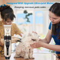 Miniatyrbillede 3 af 5: Stille hundekatteklipper, trådløs genopladelig professionel
