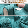 Miniatyrbillede 4 af 6: Premium Velour Sofabetræk, Skridsikre Sofabetræk, Elaborerede og Udsøgte Sofabetræk, Sofahyndebetræk til Soveværelse, Hotel og Kontor (90*160cm) Green 90*160cm