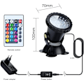 Miniatyrbillede 2 af 5: 1 stk. RGB undervands justerbar vinkel LED dykkerfiskelys