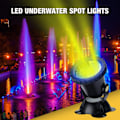 Miniatyrbillede 2 af 5: RGB akvarie-projektør, undervands nedsænkelige fiske lys 1 stk