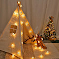 Miniatyrbillede 3 af 5: LED lyskæde, juledekoration, 3 meter 20 varm hvide LED