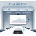 Pikkukuva 3 / 5: HDMI-sovitin, 4K 2.4G & 5G langaton HDMI-dongle iPhone/iPad/iOS/Android/Windows/Mac/suoratoisto-TV:lle/näytölle/projektorille, tukee Airplay/Miracast/DLNA:ta