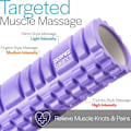 Miniatyrbilde 2 av 5: Core Balance Foam Roller for dypvevsmassasje, Trigger Point Grid Sports Massasjeapparat, Fitness Gym Physio (Lilla)