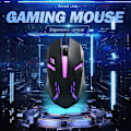 Miniatyrbillede 4 af 5: RGB Gaming Mus | (Sort) Genopladelig Kabelforbundet | Ergonomisk Design Kabelforbundet Gaming Mus - Kompatibel med Laptops, Desktop PC'er og Mac
