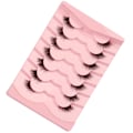 Miniatyrbild 3 av 3: Falska ögonfransar Fluffy Wispy Half Cat Eye Lashes 7 par