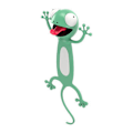 Pikkukuva 5 / 5: 3 kpl Wacky Bookmark Pals -kirjanmerkit 3D (kissa, susi ja gekko)