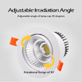 Miniatyrbillede 4 af 5: 3x LED Downlights, 9W Cool White 6000Ky (Sort)