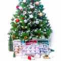 Miniatyrbilde 2 av 5: 12 stykker julekulepynt, matte og blanke julekulepynt, glitrende julepynt