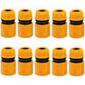 Miniatyrbillede 1 af 5: Slangekobling 1/2 tommer plastik, pakke med 10 slangeforbindelseshaner, haveslangeforbindelse hurtigkobling trykluft
