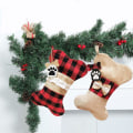 Miniatyrbilde 3 av 5: Julekuler for kjæledyrhunder, 2 pakker, hesseplagg, juledekor