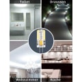 Miniatyrbillede 4 af 5: G4 LED-pærer 12V 3W Cool White 6000K, 300LM Ikke-dæmpbar, 10-pak