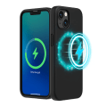 Miniatyrbillede 1 af 5: Magnetisk Etui Designet til iPhone 13 Etui (Sort)