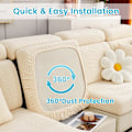 Miniatyrbild 3 av 5: Soffaöverdrag, Universal Stretch Soffaöverdrag L-Form, Hörnsoffaöverdrag För 1/2/3 Sitsplatser Soffa Kudde Skydd Överdrag Stor Enkelsits Överdrag