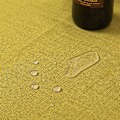 Miniatyrbild 2 av 5: Vattenavvisande Tvättbar Rektangulär Bordsduk i Faux Linne 55x55 Tum, Fruktgrön Fruit Green