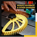Miniatyrbillede 3 af 5: Spiral Push Board Savværk Træbearbejdningsværktøj (Et Sæt)