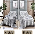 Miniatyrbillede 2 af 6: Kast til Sofaer Stor Sofa Kast 3 Personer, Stereoskopisk Jacquard Vævet Alsidig Dekorativ Kast til Sofa, Sengetæppe og Settee 130*180cm