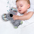 Miniatyrbild 2 av 5: Lugnande Utters Nalle Baby Ljudmaskin Lugnande Snuggle Otter Andningsfylld Djurplysch Leksak Sovbebis Leksak med Sinnesmusik Ljus Andning
