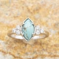 Miniatyrbilde 4 av 5: Turkis Ring for Kvinner 3-i-1 Ring Smykker (11)