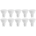 Miniatyrbillede 1 af 5: LED GU10 Spotlight Pærer, 5W Cool White 6500K (50W Halogen Equivalent) Energibesparende Pære, 400LM 120° Stråle Ikke-dæmpbar, 10 Pak