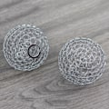 Miniatyrbillede 2 af 5: Klassisk Globus Lampeskærm Loftlampe Skygge Hul Ud Lysekroner Vedhængslampe Metal til Bordrum Gulvlampe Droplight（10cm）