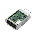 Miniatyrbilde 5 av 5: 2-pakning USB Type-C til USB-adapter (sølv)