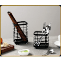 Miniatyrbillede 4 af 5: Køkkenvask Svamp Holder, Rustfrit Stål (Sort)