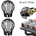 Miniatyrbild 3 av 5: 4-pack takfilterlock, svart avloppsfilter