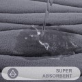 Miniatyrbilde 2 av 5: Ekstra myk superabsorberende baderomsmatte, sklisikre badematter for baderomsgulv, maskinvaskbar baderomsmatte fotmatte, 40 x 60 cm