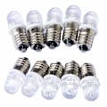 Miniatyrbilde 1 av 5: 10 stk E10 3V Spot LED-pærer, kald hvit, 6000K