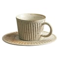Miniatyrbild 1 av 5: Kaffe Mugg Kaffe Kopp Hushålls Porslin Randig Kaffe Kopp