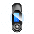 Miniatyrbilde 1 av 5: 5.0, 2-i-1 Bluetooth-lydadapter med synlig LCD-skjerm