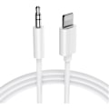 Pikkukuva 1 / 5: Aux-kaapeli iPhonelle, L-ightning 3,5 mm:n ään kaapeli autoon, kuulokeliitäntäsovitin autoon/kotistereoihin/kuulokkeisiin/kaiuttimiin -valkoinen