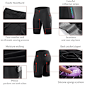 Miniatyrbild 4 av 5: Cykeltights för damer, ventilerande 4D-vadderade cykelbyxor med hög midja Subcode M/Eurocode S