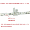 Miniatyrbilde 2 av 5: RGB 5050 LED-stripekontakt 4-pin hurtigkoblinger (10 stk.)