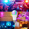 Miniatyrbild 4 av 5: LED-lampor 15W Smart E27 RGBW Bluetooth 85-265V 20 färger