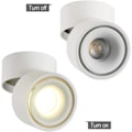 Miniatyrbillede 2 af 5: 10W LED loftspot justerbar 10x10x10cm (hvid-4000K)