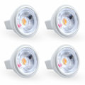 Miniatyrbillede 1 af 5: 3W MR11 GU4 LED-pære, koldt hvidt lys 6000K AC/DC 12V (4 stk.)