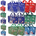 Miniatyrbilde 1 av 5: 12 STK Julegaveposer Store Juleposer, Bærbare Juleposer Gavepose Gjenbrukbare Poser Til Gavehandel 32 * 24 * 17CM