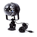 Miniatyrbillede 1 af 5: 3W Mini LED Lys RGB Krystal Magisk Kugle LED 7 Farver Roterende